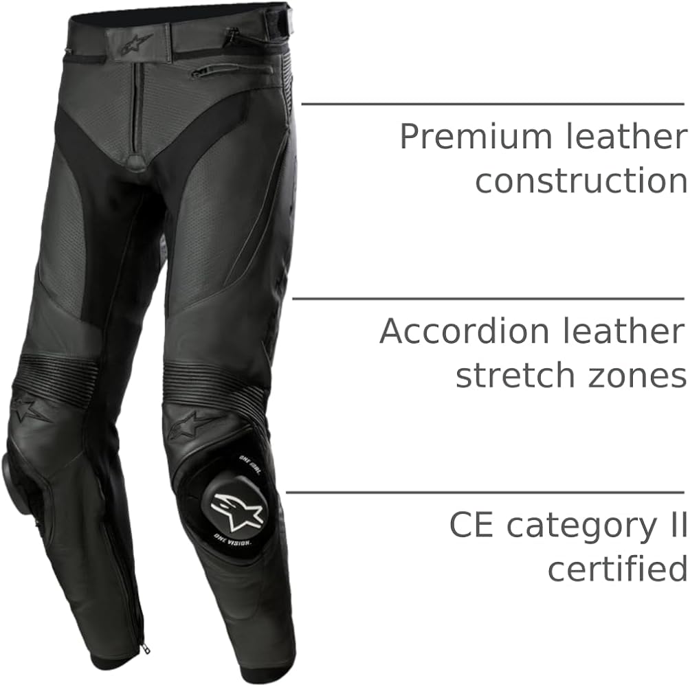 Amazon.com: Alpinestars Missile V3 Airflow Leather Airflow